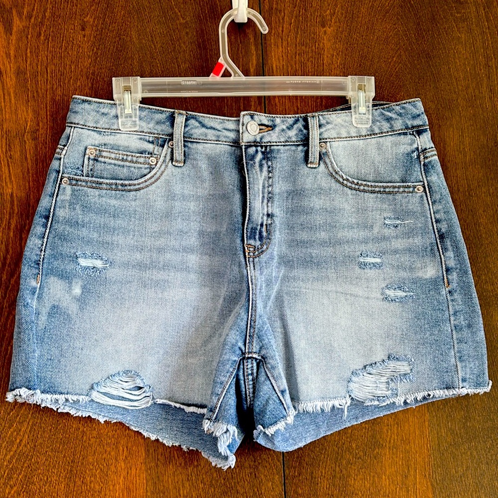 High waisted shorts